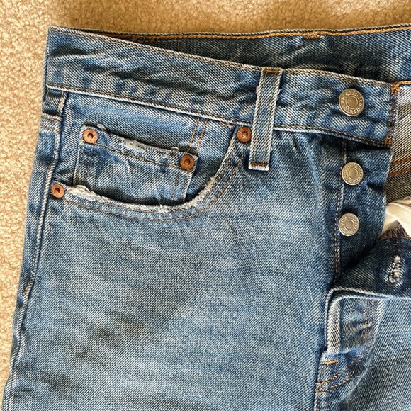 Levi’s 501 Blue Jeans, Size 26, Men's Jeans, Unisex, Women's Jeans, Straight leg - Picture 5 of 9